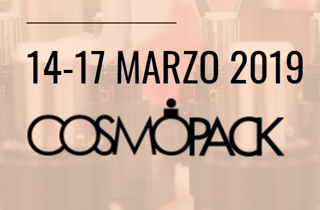 COSMOPACK 14–17 MARZO 2019